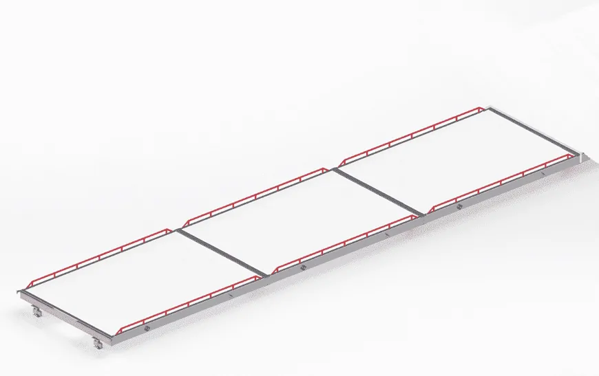 Схема залізобетонних ваг METAL-CONCRETE LINE PLUS