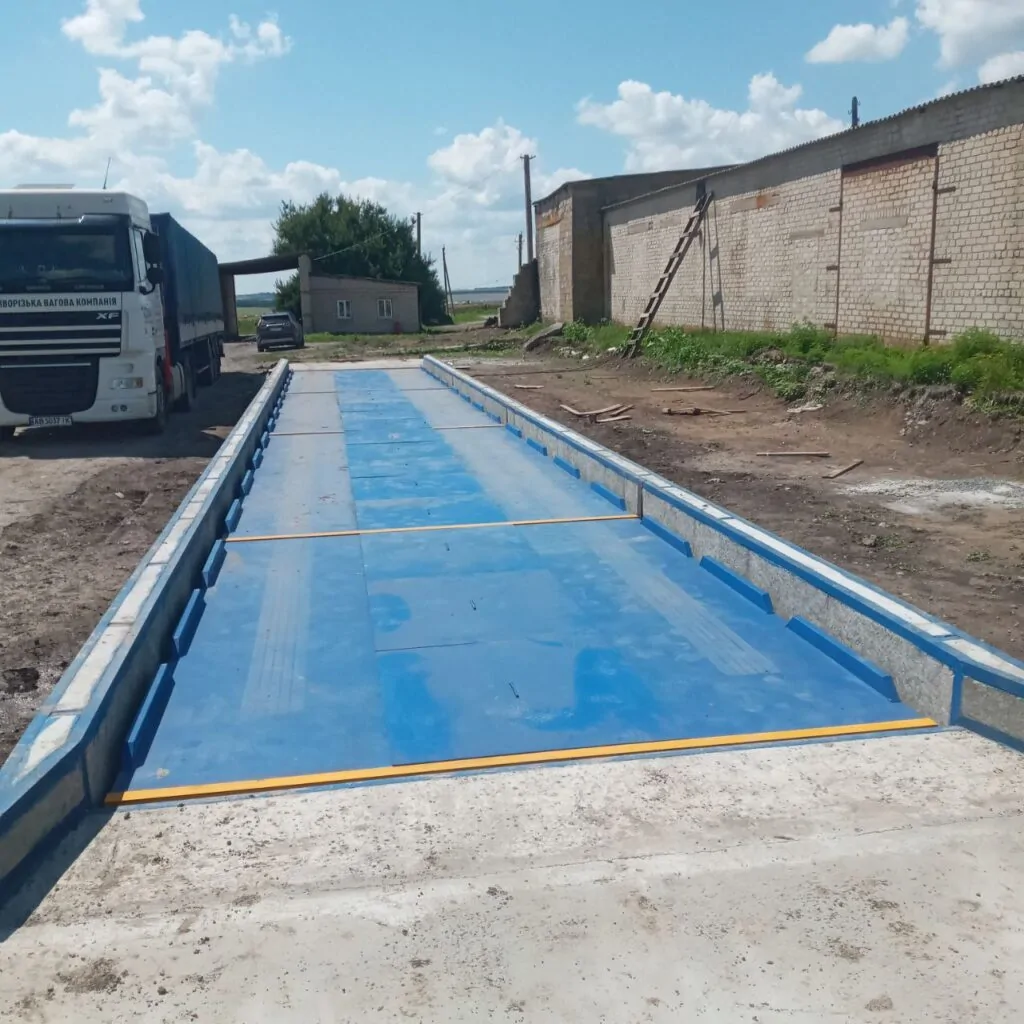Автомобільні ваги ТИТАН BEST, Дніпропетровська область (установка на обєкті) Автомобільні ваги ТИТАН BEST, Дніпропетровська область - установка на об'єкті