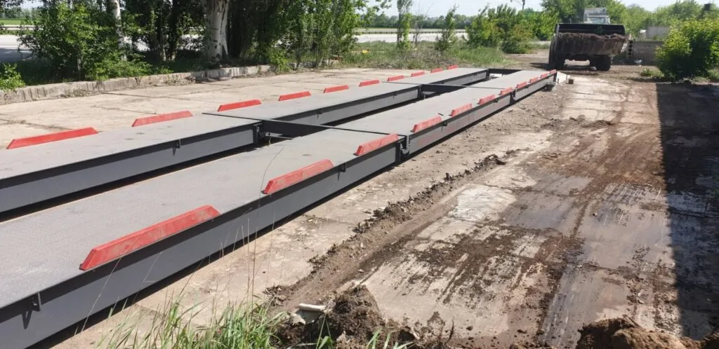 Ваги автомобільні у Запорізькій області - установка на об'єкті