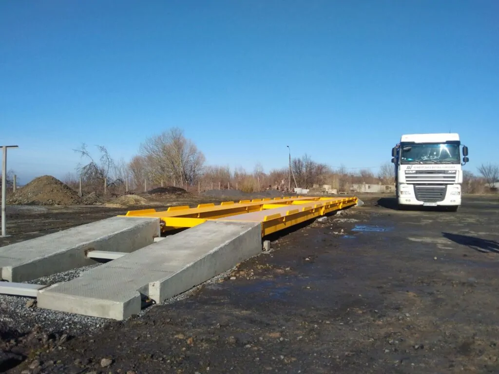 Автомобільні ваги Титан Універсал на 60 тонн у Черкаській області - деталі монтажу
