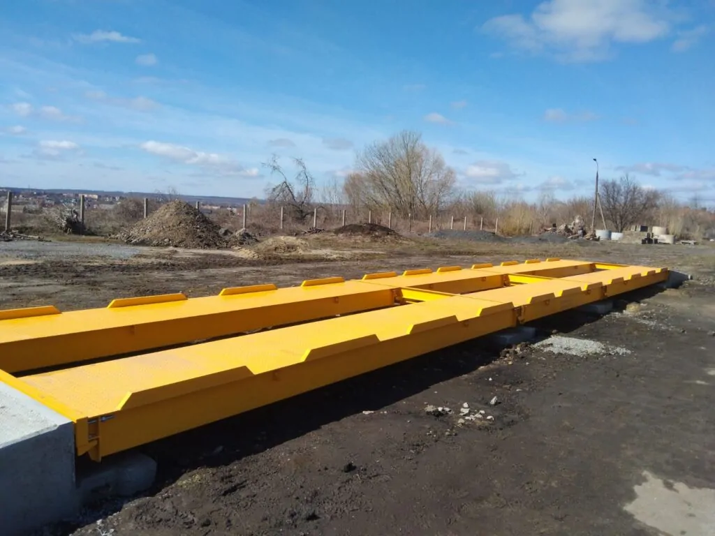 Автомобільні ваги Титан Універсал на 60 тонн у Черкаській області - монтаж