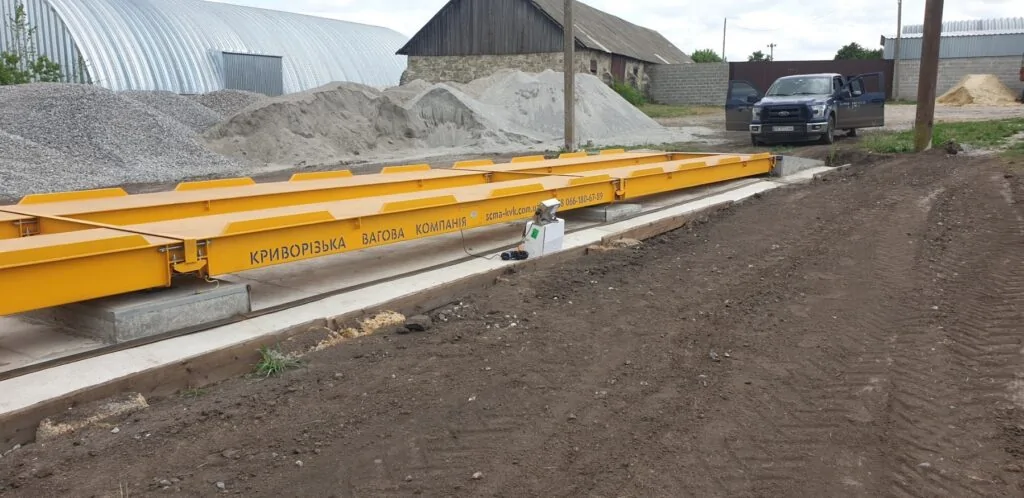 Криворізька вагова компанія встановила автомобільні ваги в Кіровоградській облас - загальний вид
