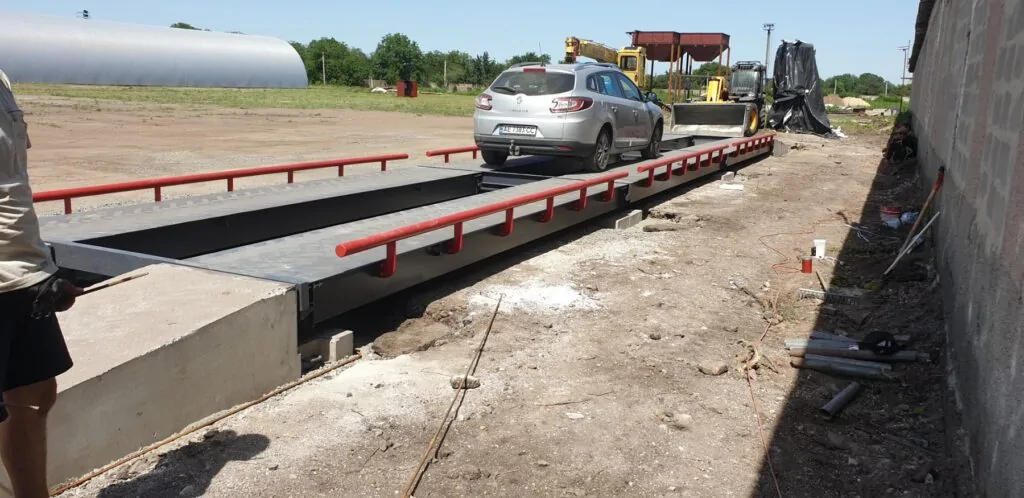 Установка сучасних автомобільних ваг у Кіровоградській області (деталі монтажу) Установка сучасних автомобільних ваг у Кіровоградській області - деталі монтажу