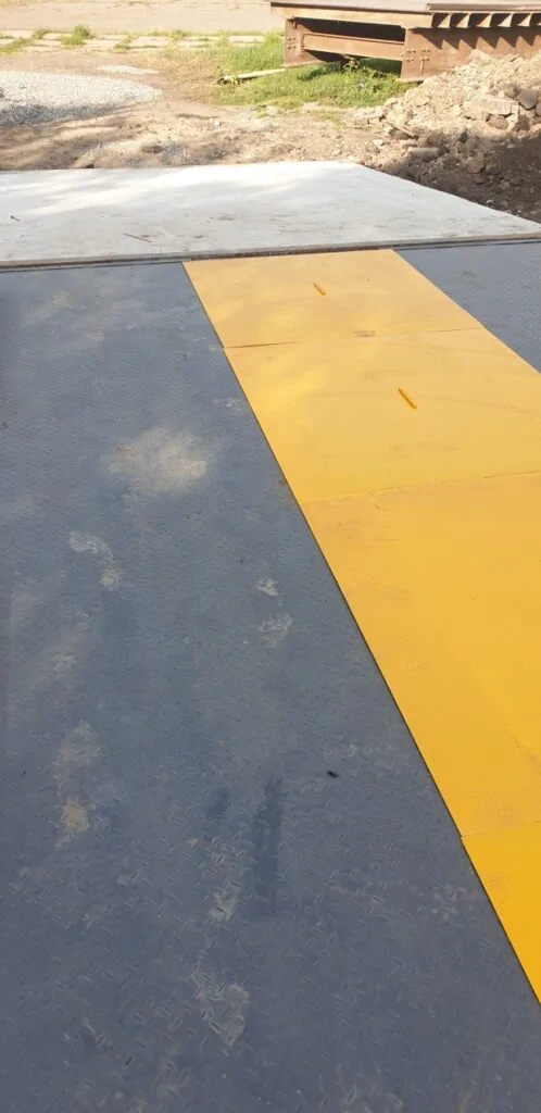 Криворізька вагова компанія встановила автомобільні ваги в Полтавській області - деталі монтажу