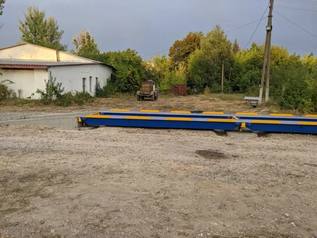 Успішне встановлення нових автомобільних ваг у Вінницькій області - установка на об'єкті