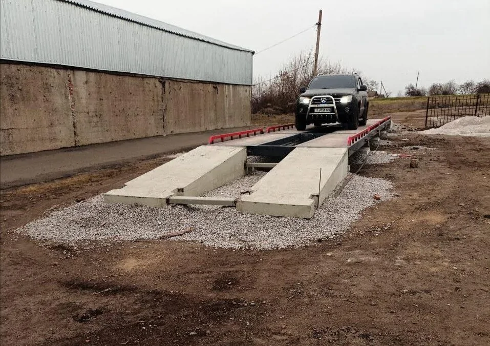 У Миколаївській області успішно встановлено залізобетонні ваги METAL-CONCRETE LI - СЦМА КВК