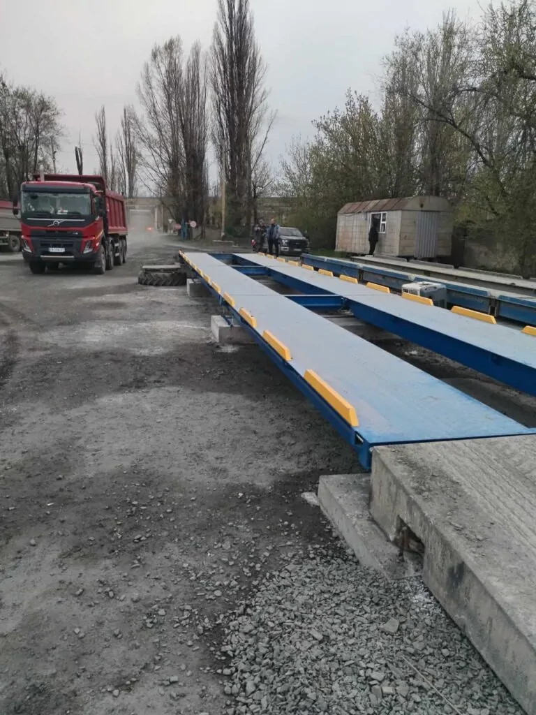 Автомобільні ваги SCMA у Кривому Розі - установка на об'єкті