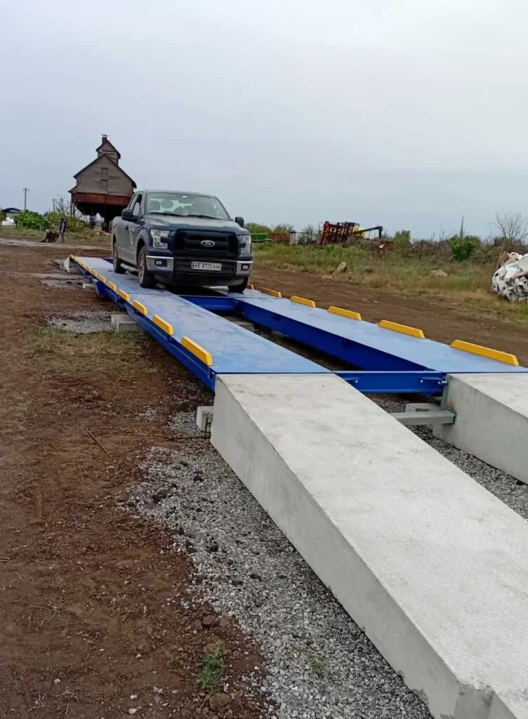 Нові автоваги в Херсонській області - установка на об'єкті