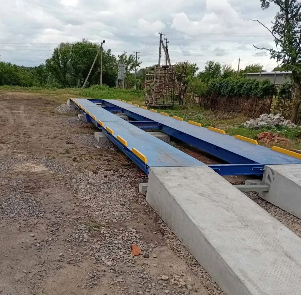 Кіровоградська область: встановлено 18-метрові автомобільні ваги вантажопідйомні - установка на об'єкті
