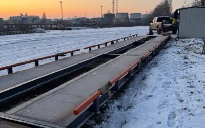 Автомобільні ваги 18м/80т для порту: монтаж і сервіс