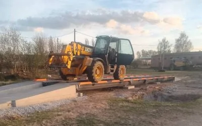 Автомобільні ваги 80 тонн 18 м на цифрових датчиках